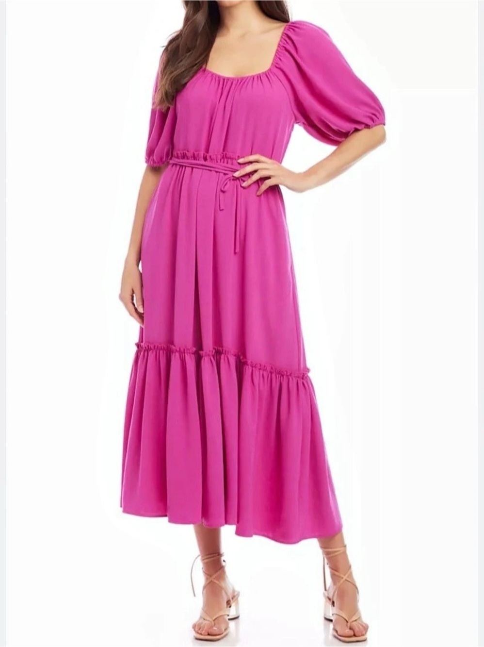 Women's Pink Midi Dress Like New